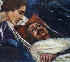 "Moon River" Meher Baba and Mehera (Baba in the Hammock) (1973-1982)