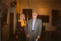 My first meeting with Mahmoud Farshchian-Saadabad-Teheran-Iran-October 2003