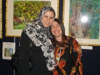my great friend Zahra from Mission of Iran