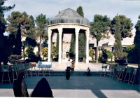 The elegant Tomb Shrine of Hafez