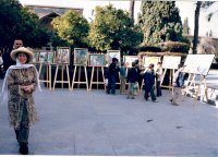 these children might have seen me Many children would watch me paint at Hafezieh