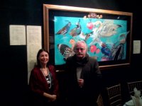 Mahmoud Farshchian Laurie at National Arts Club Exhibition