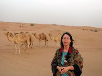 Me in the Dubai desert